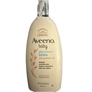 Aveeno Baby Daily Moisture Body Lotion Pump With Probiotic Oat 18 Oz